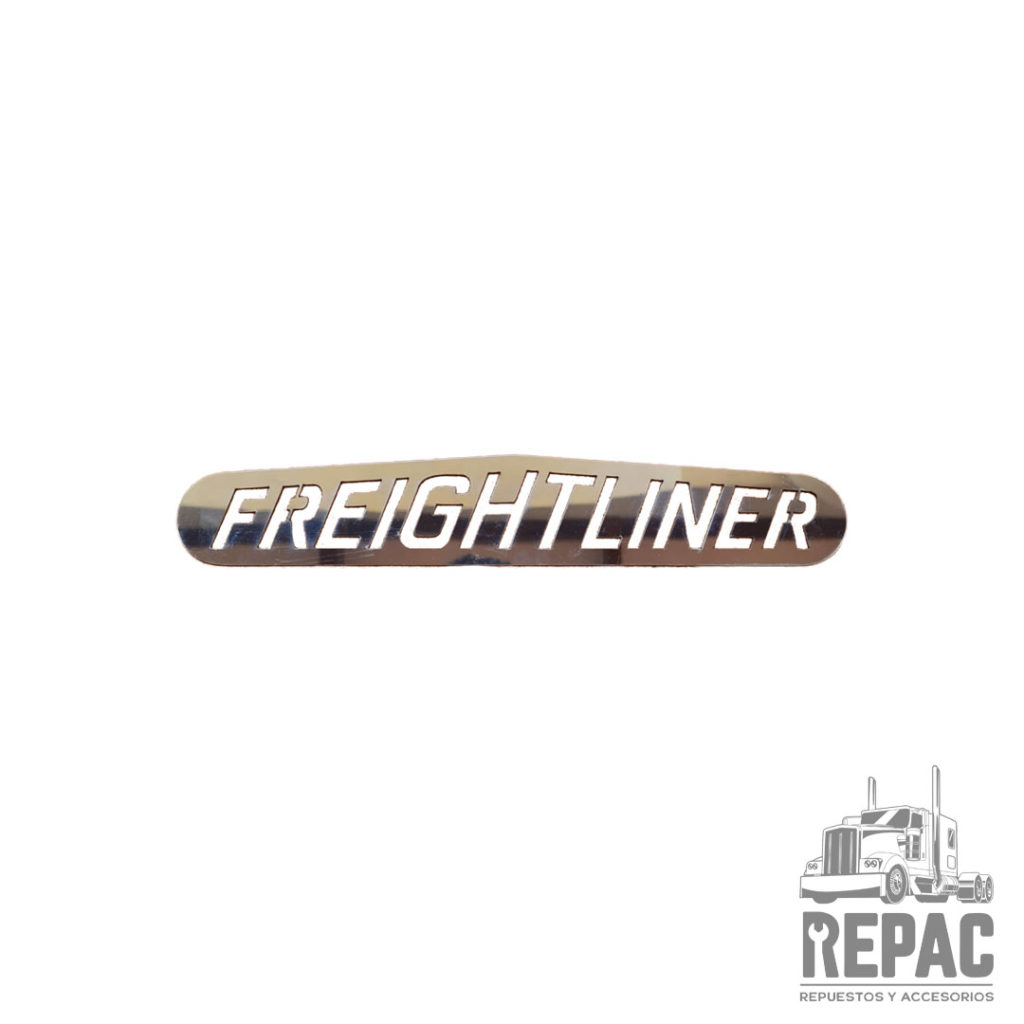 Emblema Logo Freightliner en Acero Inoxidable